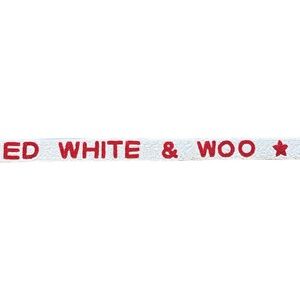 Red, White and Woo Bag Strap